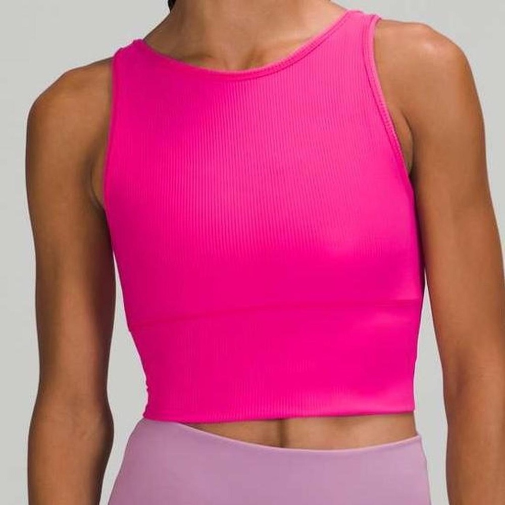 Lululemon Power Pivot Tank Pink
